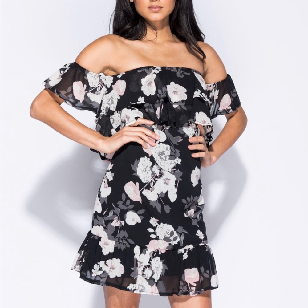 Dress. Imported from England.